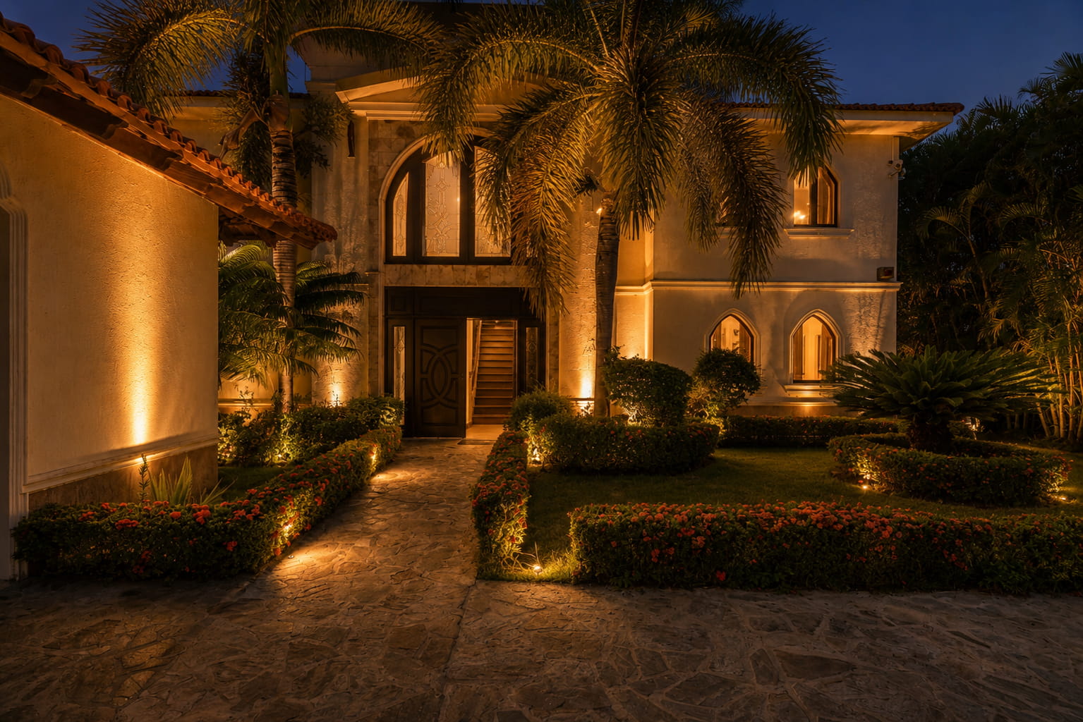 Front entrance